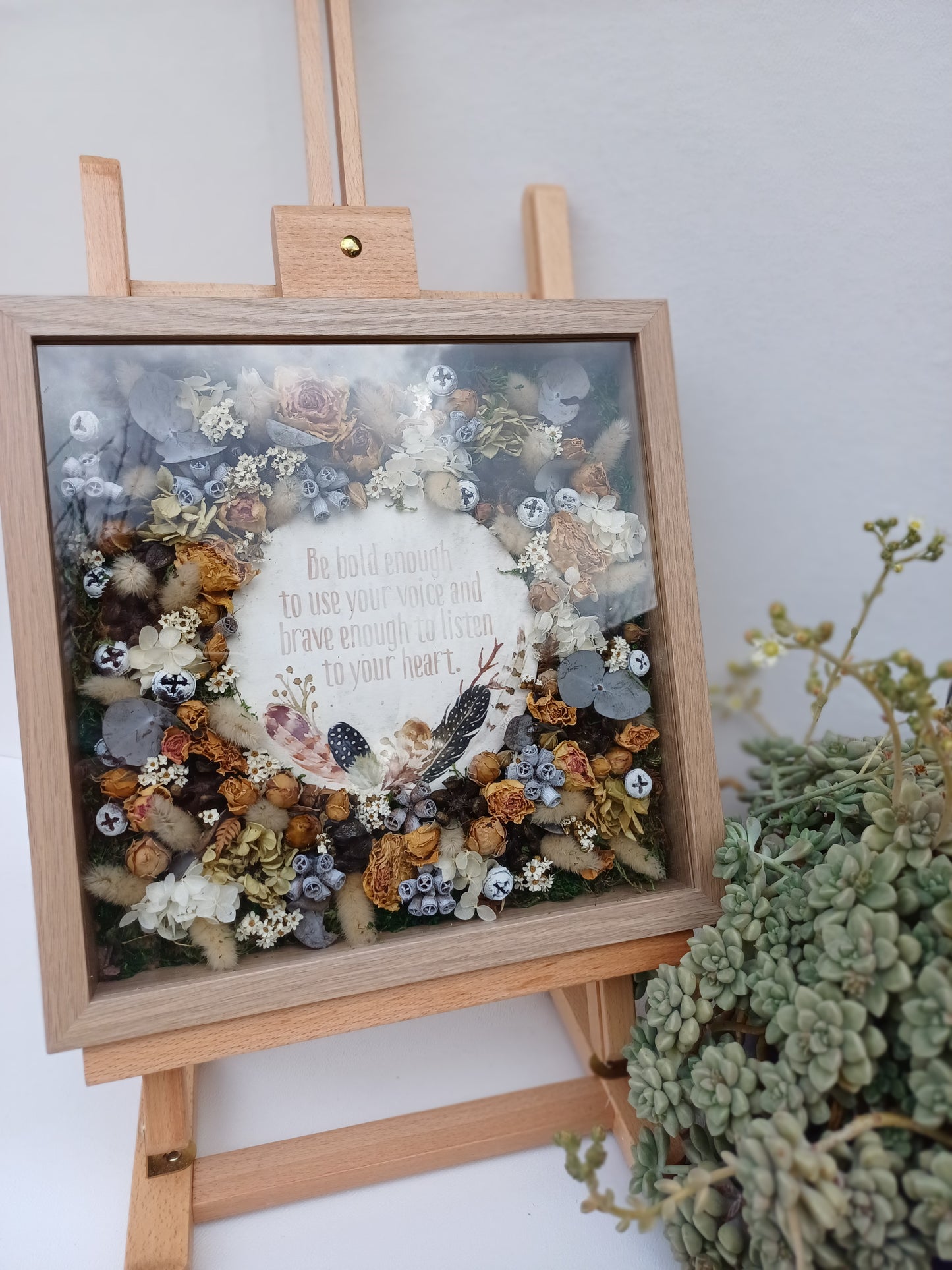 Framed Floral Arrangement