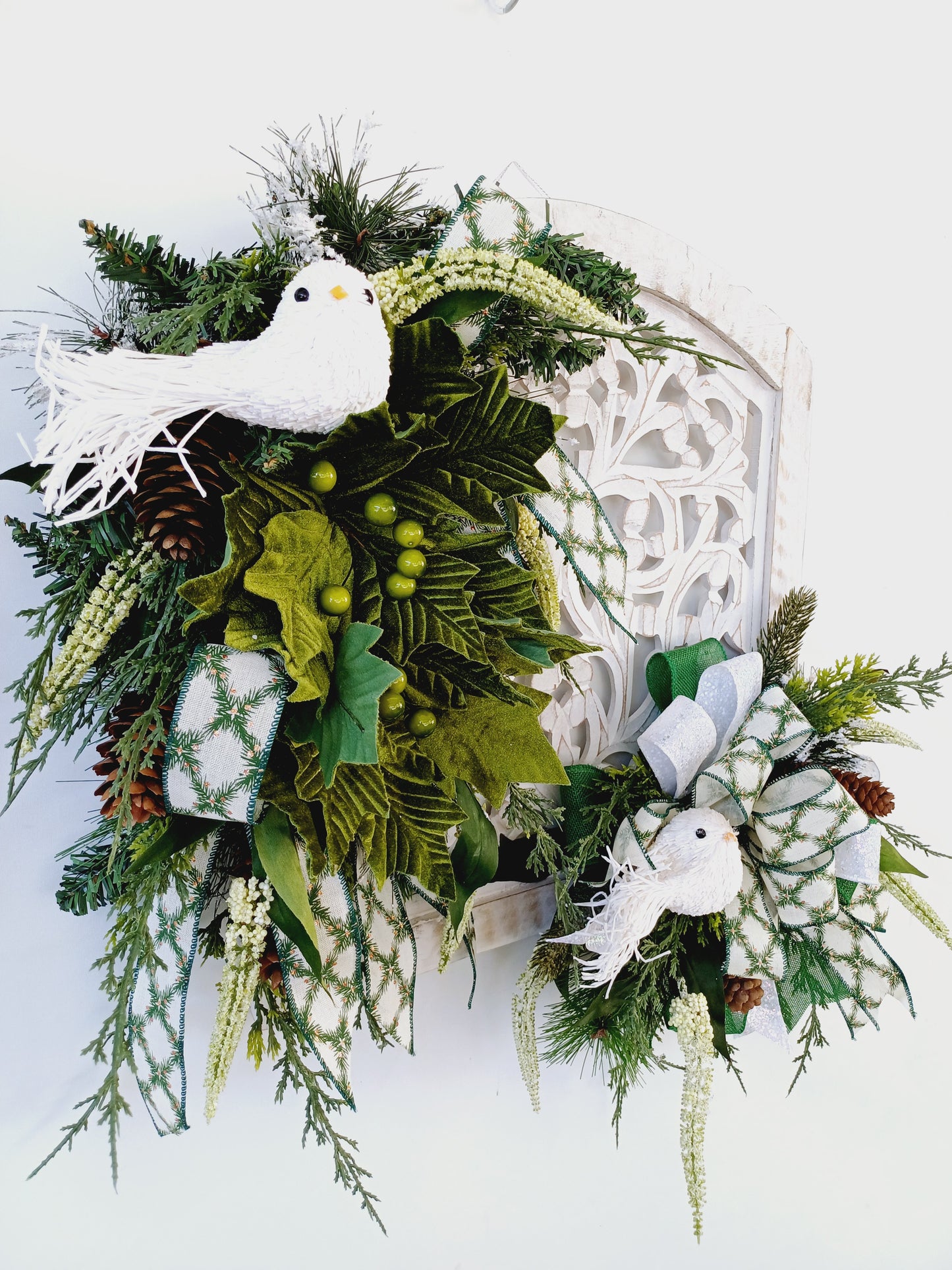 Window Pane Wreath