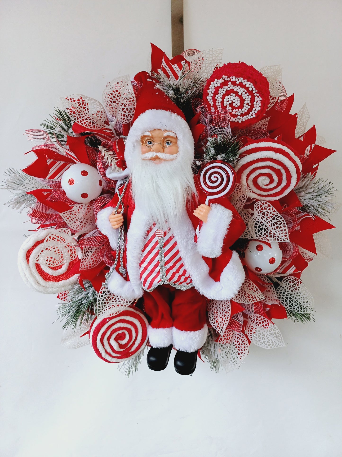 Santa Wreath